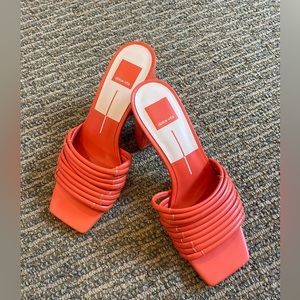 Dolce Vita Priana Orange Heels